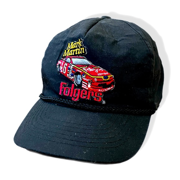 Other - Vintage Mark Martin #6 Folgers nascar hat